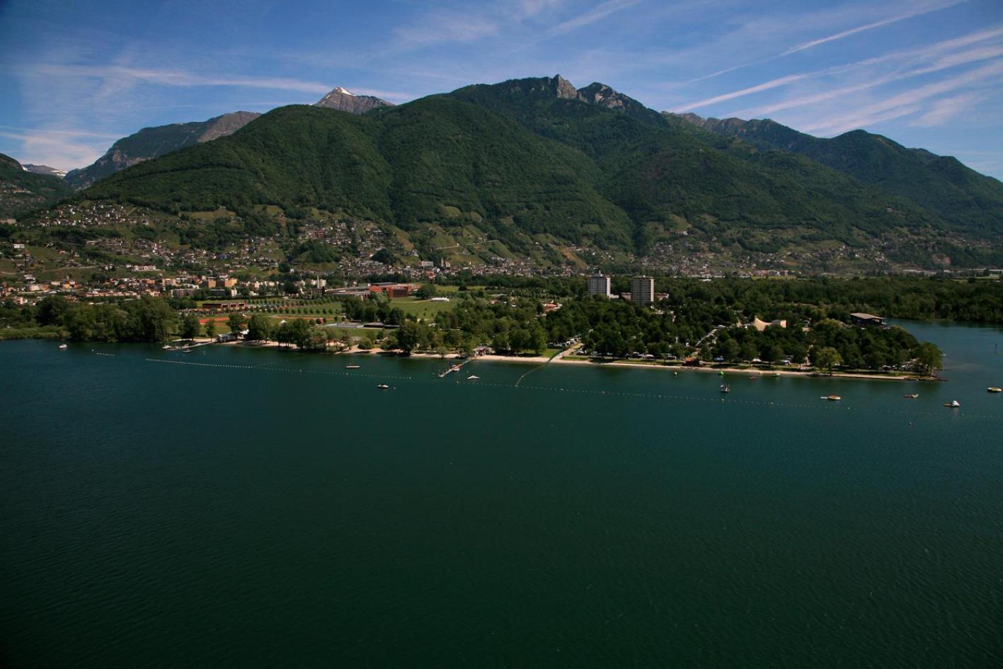 Hotel Village Campofelice Tenero-Contra Bagian luar foto